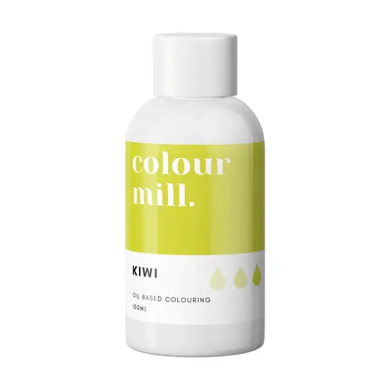 100ml Kiwi Oil Based Food Colour Colour Mill Vibrant Edible Dye for Baking & Decorating {1}