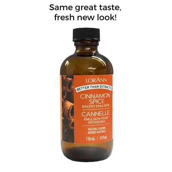LorAnn Oils Cinnamon Spice Bakery Emulsion, 4 ounce {5}