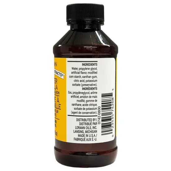 LorAnn Oils Butter Vanilla Bakery Emulsion, 4 ounce {3}