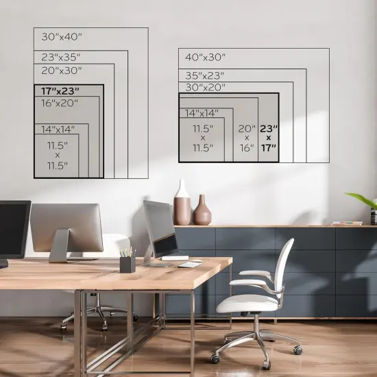 Bulletin Board Wood Frame- 18 x 24 Inches (Light Birch) {4}