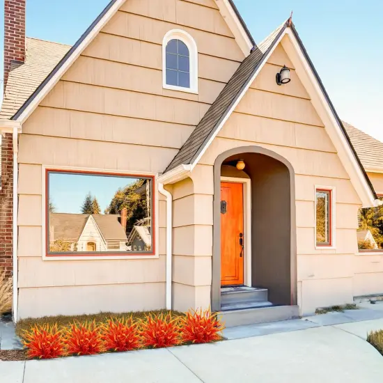 10 Bundles Artificial Pansy and Eucalyptus Flowers {5}