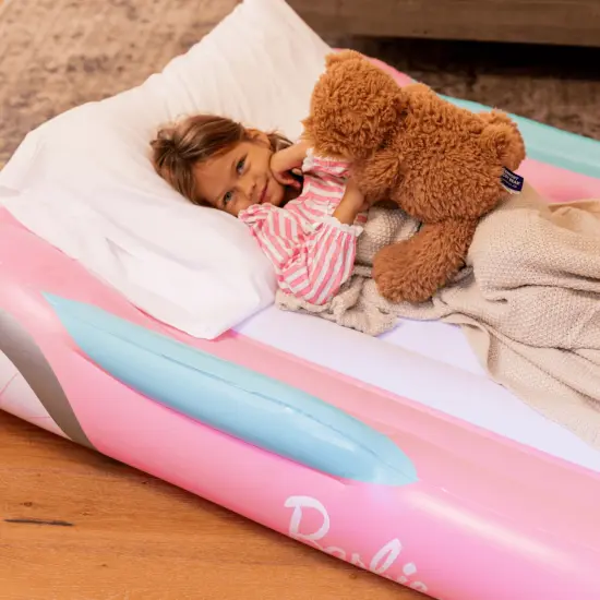 BARBIE CAR KIDS AIR MATTRESS {5}