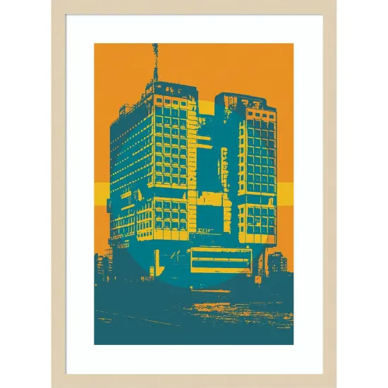 Architecture IV by Gary William Wood Framed Wall Art Print {1}