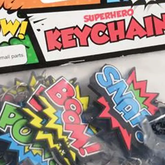 Superhero Keychains Include 12 Units {2}