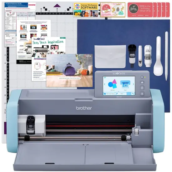 Brother ScanNCut SDX125e Cutting Machine with SE2000 Sewing & Embroidery Machine {2}