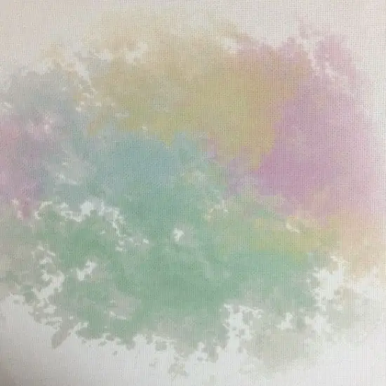 Morning Mist Designer Printed AIDA Fabric. Canvas for embroidery with an applied backgroundKF-1016A {1}