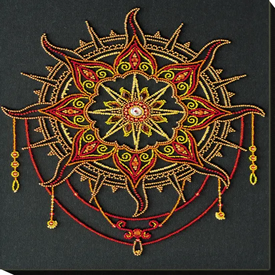 Bead Embroidery Kit - Sunny pattern {1}