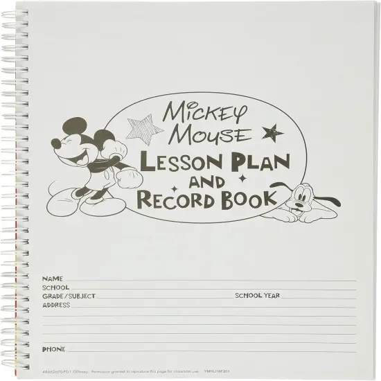 Teacher Record and Lesson Plan Book - 8.5'' x 11'' {3}
