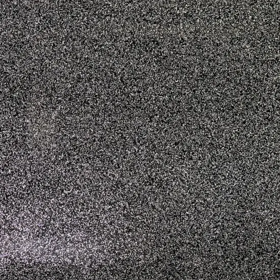 1 Yard Sparkle Glitter Faux Vinyl Fabric Shiny Upholstery Automotive Craft Material 54" Width Black {1}