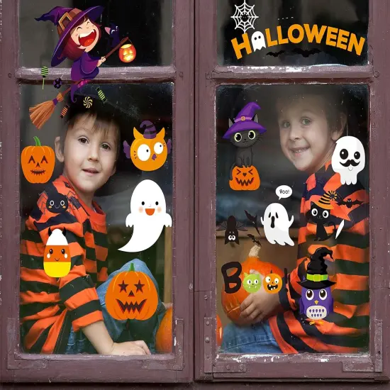 Halloween Cute Window Clings {4}