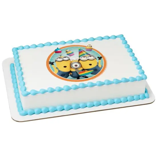 Despicable Me PhotoCake&reg; Edible Cake Topper Icing Image for 1/4 Sheet cake or larger {1}