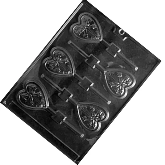 Starburst Heart Lolly Chocolate Mold {2}