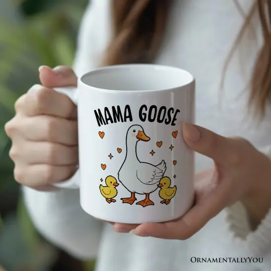Mama Goose Mug, Mother Gift {2}