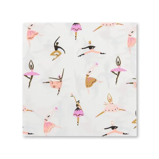 PIROUETTE BALLET THEMED LARGE NAPKINS {1}