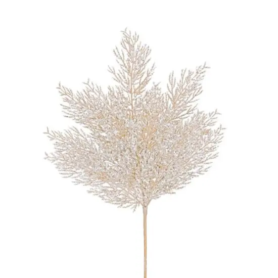 27'' Bronze Glittered Pine Spray - Holiday Decor-XG1027-BRZ {1}
