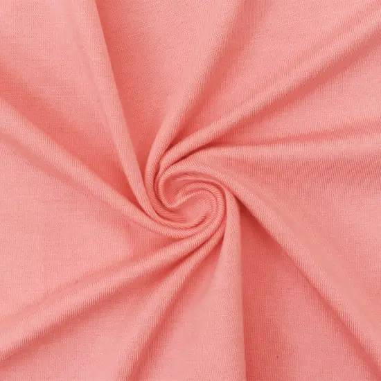 Pink Solid Stretch Super Modal Rayon Spandex Jersey Knit Fabric By the Yard {1}