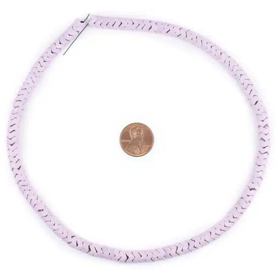 The Bead Chest Lavender Agate Interlocking Snake Beads (6mm) {2}