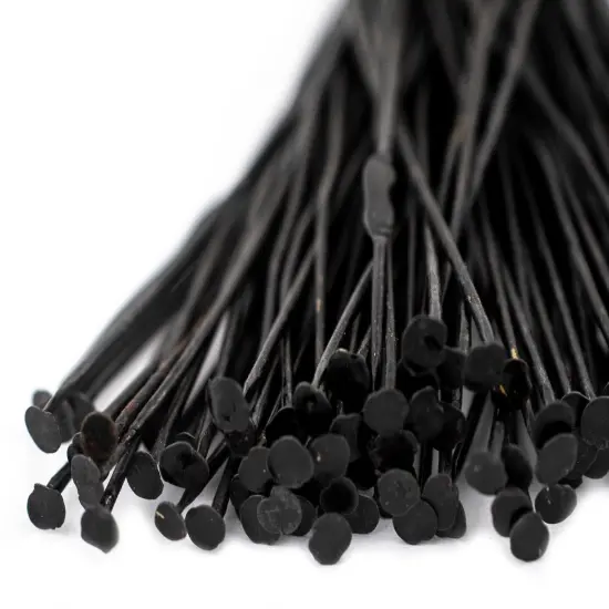 The Bead Chest Midnight Brass 21 Gauge 2 Inch Head Pins (Approx 100 pieces) {1}