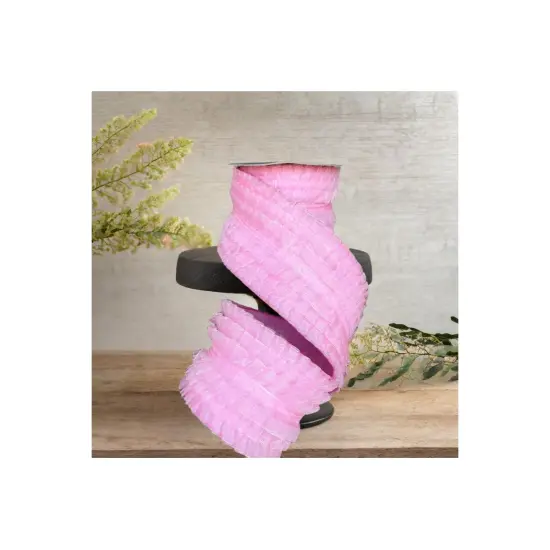 4" Farrisilk Ballerina Ribbon: Pink (5 Yards) {1}