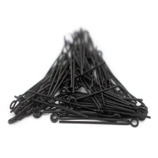 The Bead Chest Midnight Brass 21 Gauge 1.5 Inch Eye Pins (Approx 100 pieces) {3}