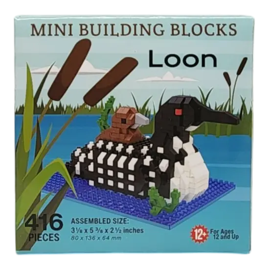 Mini Building Blocks - Loon {1}