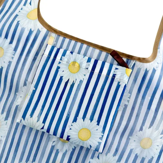 Wrapables Foldable Tote Nylon Reusable Grocery Bag (Set of 2), Sprig {5}