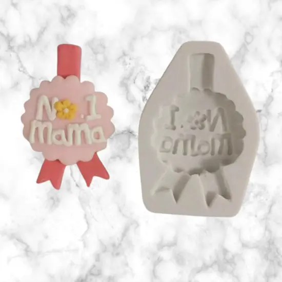 Mother Day No.1 Mom Silicone Mold {3}