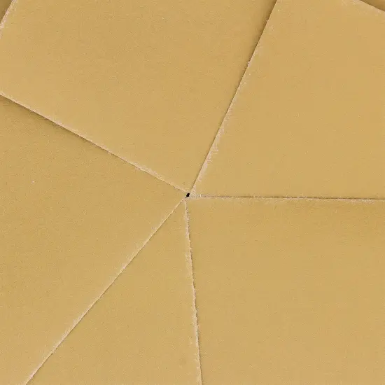 400 Grit - 1/4 Sheet Hook & Loop Sandpaper 5.5" x 4.5" - For Automotive & Wookworking Palm Sanders - Box of 25 {3}