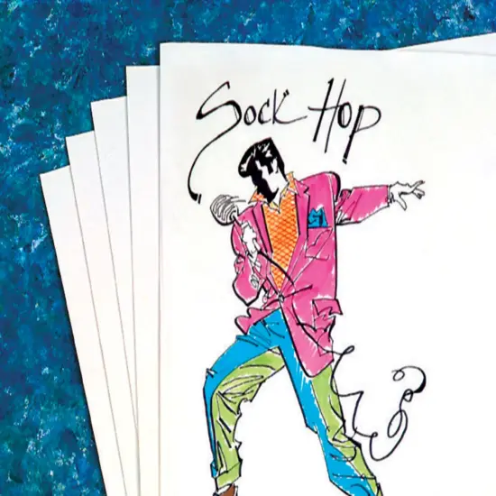 School Smart Poster Boards, 22 x 28 Inches, 8-Ply Thickness, White, Pack of 25 {4}