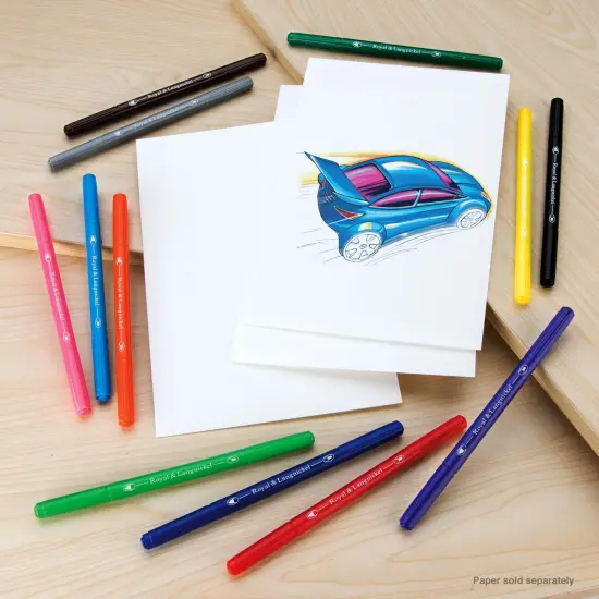 MARK-12 | Essentials&trade; 12pc Double-Tipped Color Markers {6}