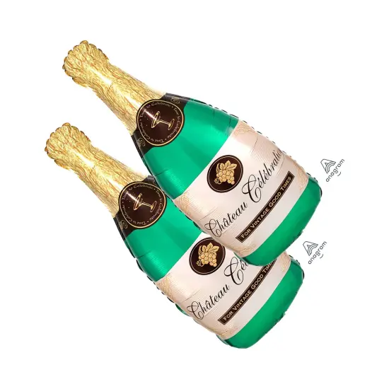 Anagram&reg; Bubbly Wine Champagne Bottle 36 Inch {3}