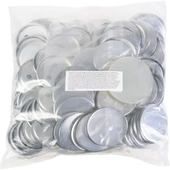We R Button Press Bulk Refill Pack 100/Pkg-Large (58mm) {5}