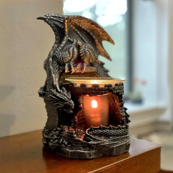 Fragrance of the Fierce Dragon Castle Guardian Electric Oil Burner {5}