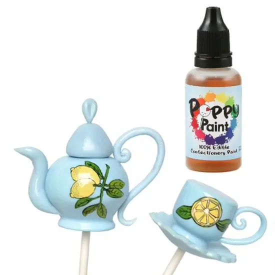 Poppy Paint Super Shine Glossy Glaze for Confection Decoration {2}