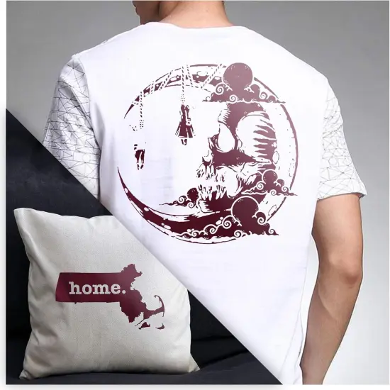 Heat Transfer Vinyl - (Maroon, 10 Pack) {3}