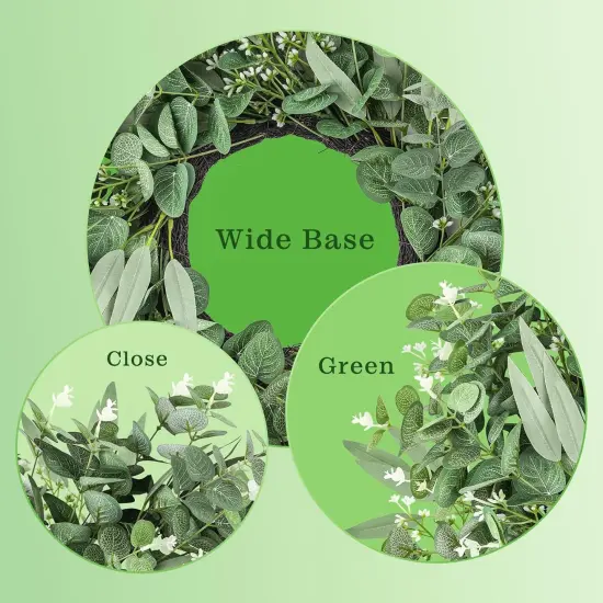 24" Spring Wreaths for Front Door, {3}