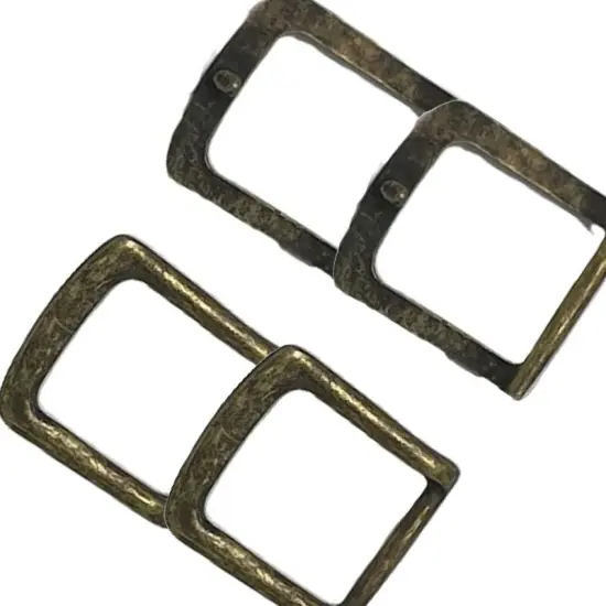 Antique Brass Prong Belt Buckle 1.25 Inche Vintage Style Metal Hardware {2}