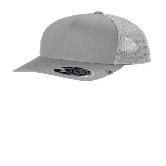TravisMathew Cruz Trucker Cap Structured Mid Profile Flexfit 110 with Breathable Mesh Panels Black {5}