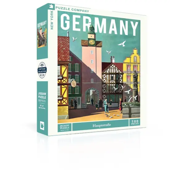 New York Puzzle Company Hauptstrasse 500 Piece Piece Jigsaw Puzzle {2}