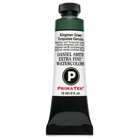 Daniel Smith Extra Fine Watercolor - PrimaTek, Kingman Green Turquoise Genuine, 15 ml Tube {2}