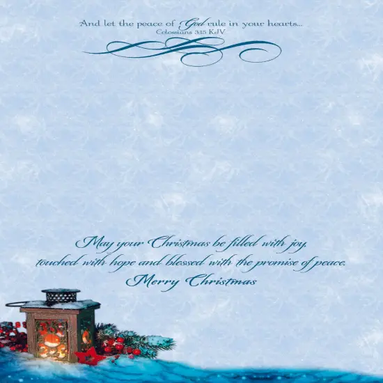 Boxed Christmas Cards - Light the Way {4}