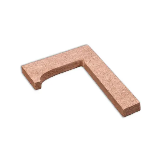 Little Birdie MDF Number 4" 1/Pkg-7 {3}