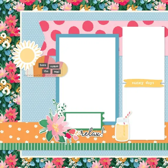 Simple Stories Simple Pages Page Kit-Sunny Days {5}