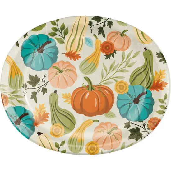 Hello Fall Oval Platters - 8ct {1}