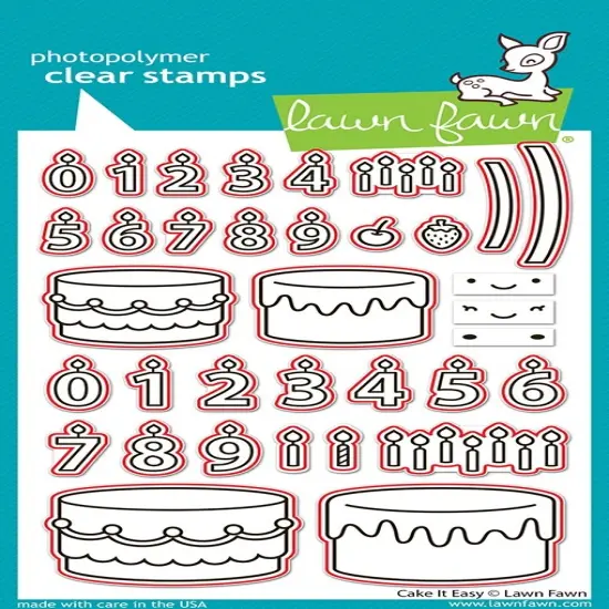 Lawn Cuts Custom Craft Die-Cake It Easy {3}