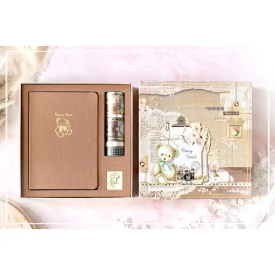 Memory Place Bullet Journal Notebook Box-Beary Sweet {1}