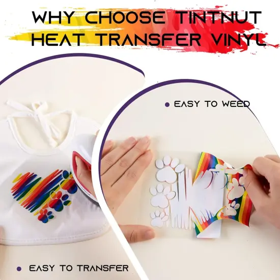 Pride Proud Heat Transfer Vinyl - 7 Sheets 10x12 {3}