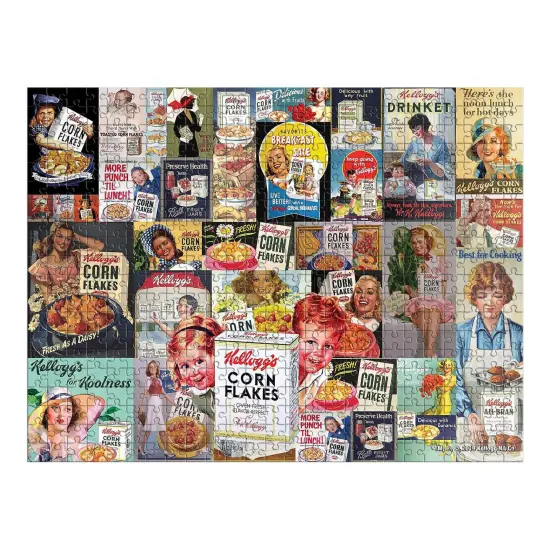Kellogg's Vintage Corn Flakes 500 Piece Jigsaw Puzzle {3}