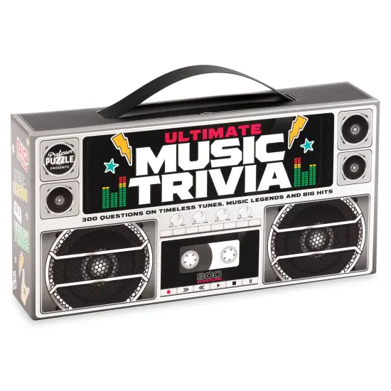 Collections Etc Ultimate Music Trivia Game with 300 Questions {2}