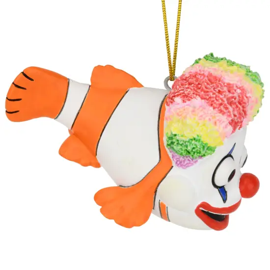 Tree Buddees Clownfish Clown Christmas Ornament Funny Play on Words Holiday Decor {4}